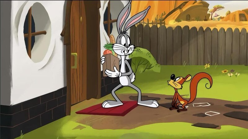 l-r: Bugs Bunny, Squeaks the Squirrel – Bild: WARNER BROS. ENTERTAINMENT INC.