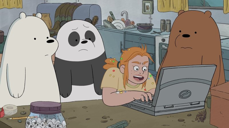 v.li.: Ice Bear, Panda Bear, Ranger Tabes, Grizzly Bear – Bild: 2017 The Cartoon Network. A Time Warner Company. All Rights Reserved