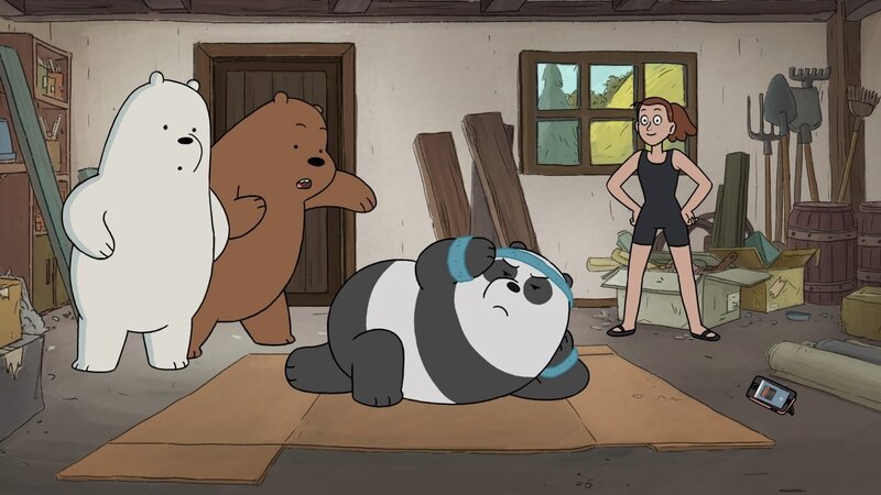 v.li.: Ice Bear, Grizzly Bear, Panda Bear, Lucy – Bild: 2017 The Cartoon Network. A Time Warner Company. All Rights Reserved
