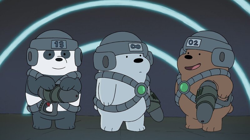 v.li.: Baby Panda, Baby Ice Bear, Baby Grizz – Bild: 2017 The Cartoon Network. A Time Warner Company. All Rights Reserved