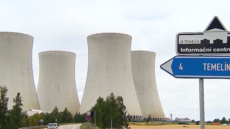 Atomreaktoranlage Temelin. – Bild: ORF