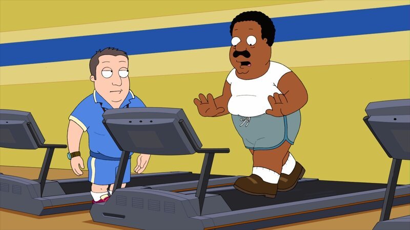 L-R: Holt Richter, Cleveland Brown – Bild: Paramount /​ FOX /​ 2011 FOX BROADCASTING /​ THE CLEVELAND SHOW and TCFFC ALL RIGHTS RESERVED.