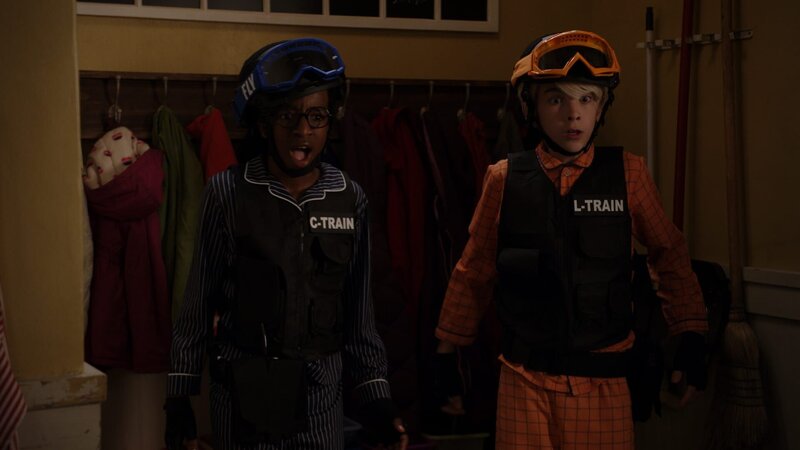 v.li.: Clyde McBride (Jahzir Bruno), Lincoln Loud (Wolfgang Schaeffer) – Bild: Paramount