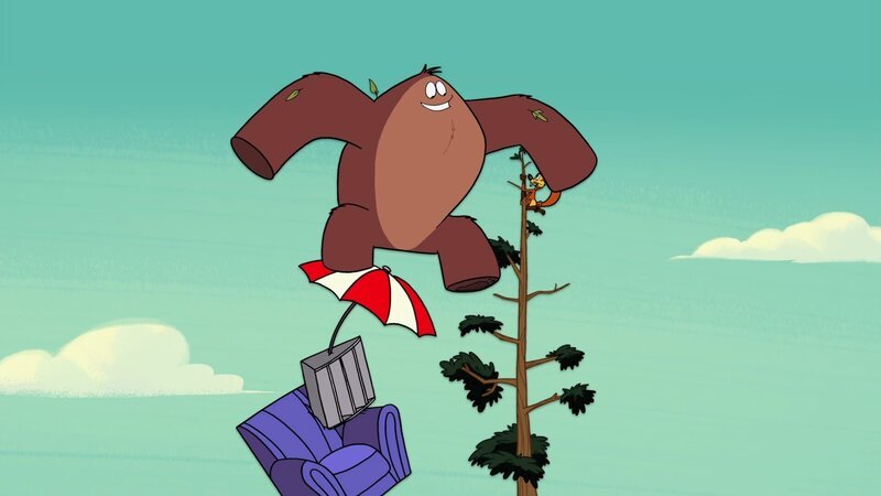 v.li.: Bigfoot, Squeaks the Squirrel – Bild: Courtesy of Warner Brothers /​ for show promotional use only