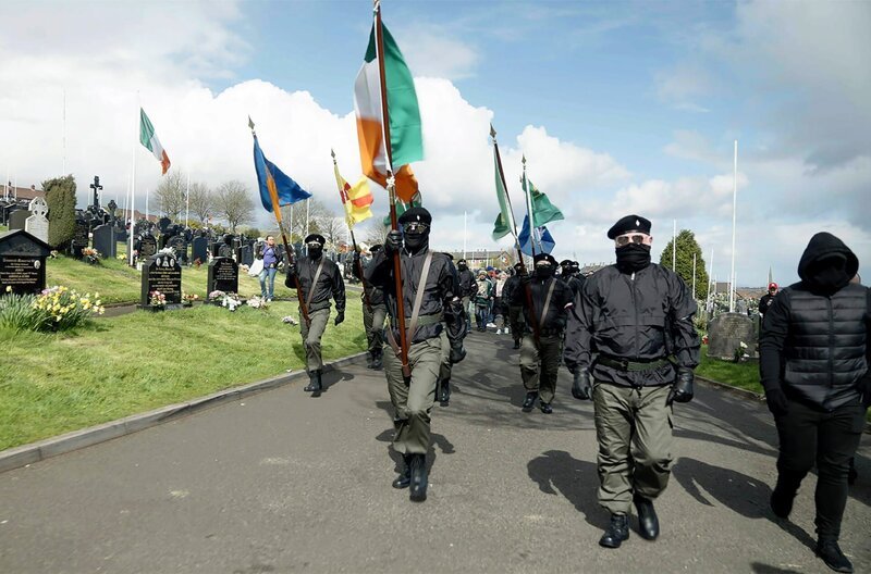 Parade der dissidenten Republikaner, Derry-Londonderry (2023) – Bild: Découpages /​ © DÃ©coupages