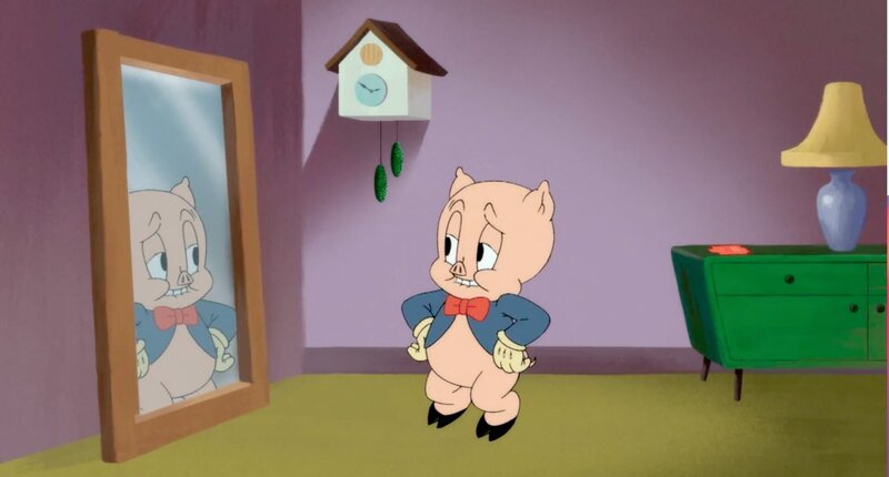Porky Pig – Bild: Warner Bros. Entertainment Inc. LOONEY TUNES and all related characters and elements are trademarks of and © Warner Bros. Entertainment Inc. All Rights Reserved