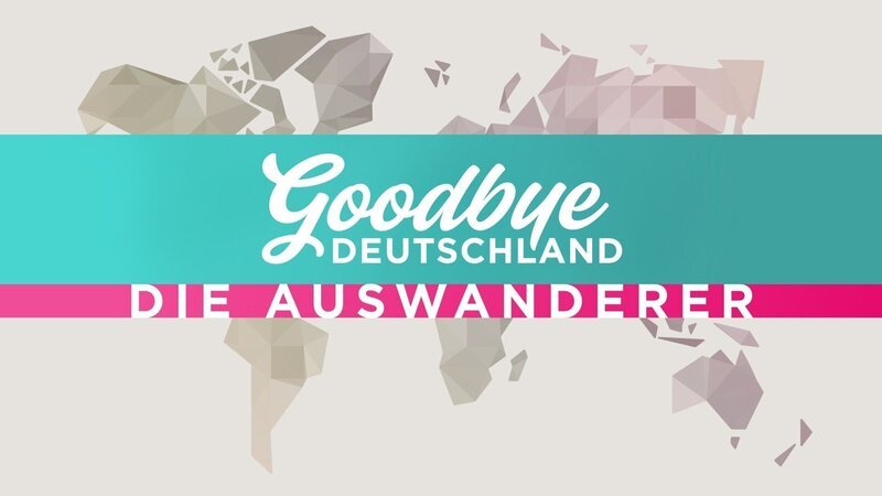 Das Logo zur Sendung „Goodbye Deutschland! Die Auswanderer“. – Bild: RTL