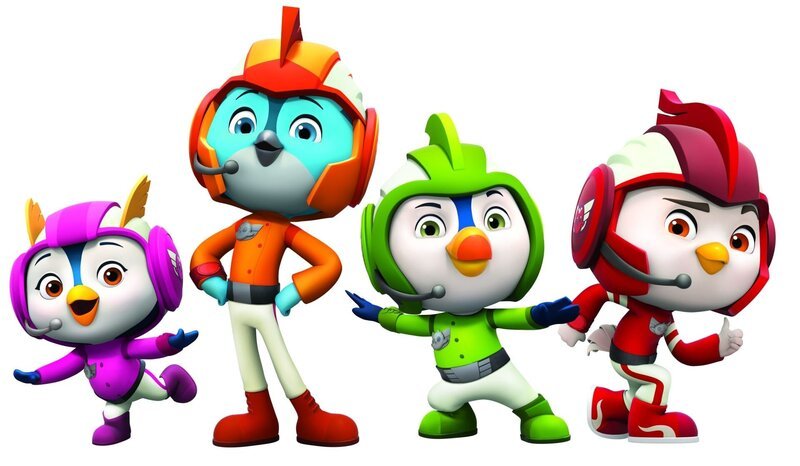 L-R: Penny, Swift, Brody, Rod – Bild: Nickelodeon