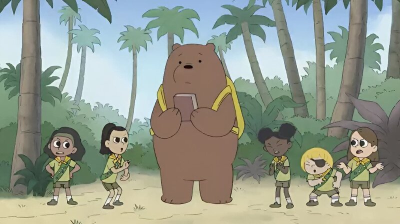 v.li: Diaz, Nguyen, Grizzly Bear, Parker, Wallace, Murphy – Bild: TM and © 2019 The Cartoon Network, Inc. A WarnerMedia Company. All Rights Reserved