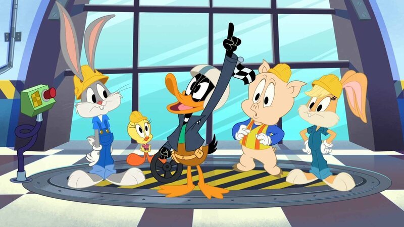v.li.: Bugs Bunny, Tweety, Daffy Duck, Porky Pig, Lola Bunny – Bild: Bugs Bunny Builders and all related characters and elements are trademarks of and © Warner Bros. Entertainment Inc.