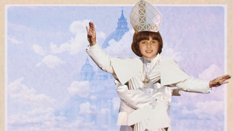Als Kind träumte Regisseurin Uli Decker davon, Papst zu werden. – Bild: ZDF und Falk Schuster./​Falk Schuster