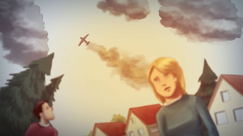 Sind Kondensstreifen am Himmel giftig? Das behaupten die Verfechter der Chemtrail-Theorie. – Bild: ZDF und Peter Ederer./​Peter Ederer