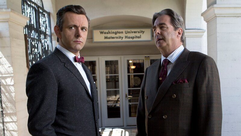 Dr. William Masters (Michael Sheen, l.) und Barton Scully (Beau Bridges) – Bild: AXN White