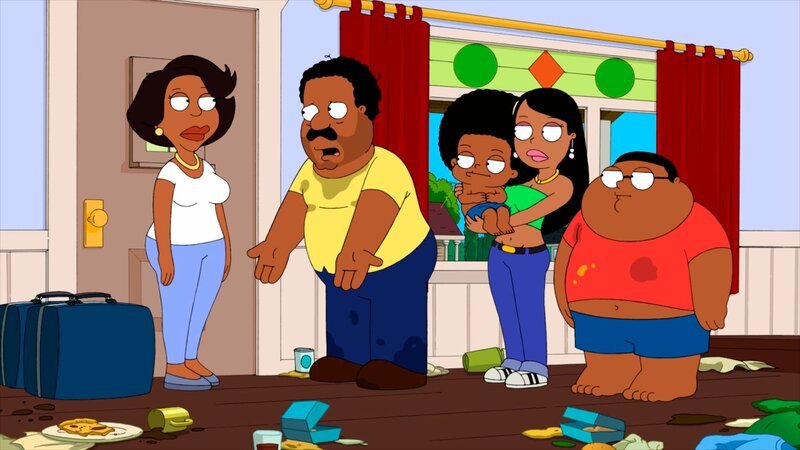 L-R: Donna Tubbs-Brown, Cleveland Brown, Rallo Tubbs, Roberta Tubbs, Cleveland Brown Jr. – Bild: Paramount /​ FOX /​ 2012 FOX BROADCASTING /​ THE CLEVELAND SHOW and 2012 TCFFC ALL RIGHTS RESERVED.