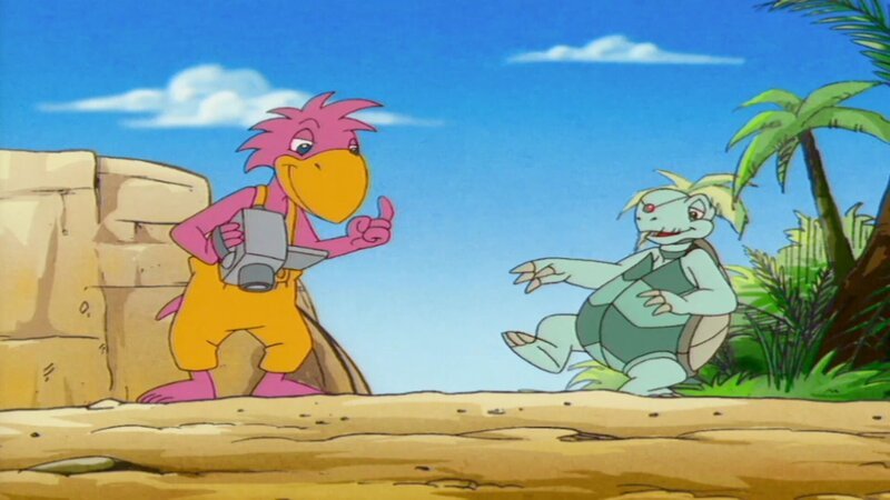 Albert und Zora suchen Dinos. – Bild: ORF/​YFE Your Family Entertainment