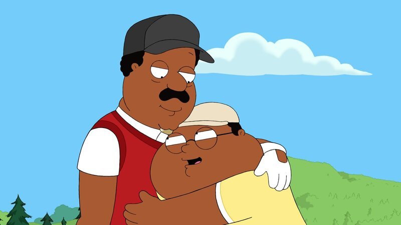 Cleveland Brown (l.); Cleveland Brown Jr. (r.) – Bild: Paramount /​ FOX /​ 2012 FOX BROADCASTING /​ THE CLEVELAND SHOW and 2012 TCFFC ALL RIGHTS RESERVED.