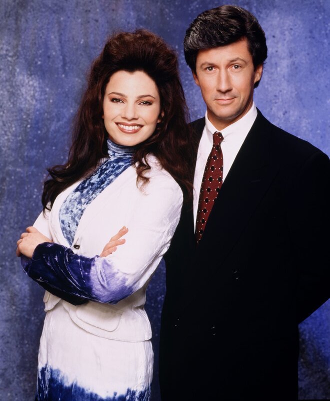 Fran Fine (Fran Drescher) und Maxwell Sheffield (Charles Shaughnessy) – Bild: Disney © Disney•Pixar © & ™ Lucasfilm LTD © Marvel. Alle Rechte Vorbehalten