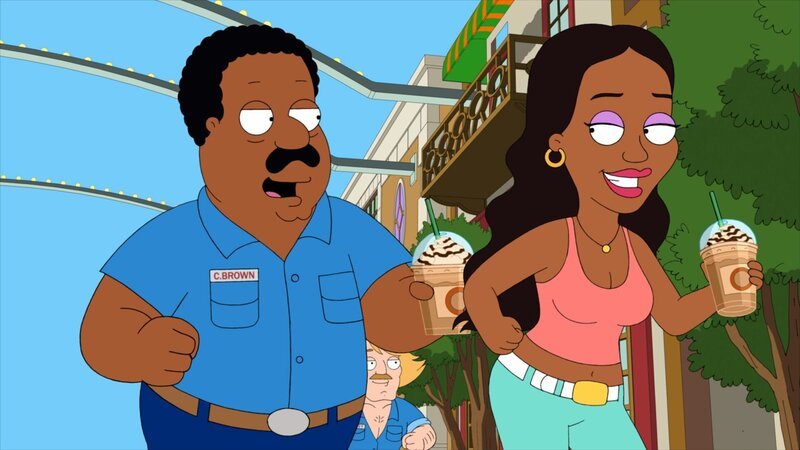 L-R: Cleveland Brown, Tori – Bild: Paramount /​ FOX /​ 2012 FOX BROADCASTING /​ THE CLEVELAND SHOW and 2012 TCFFC ALL RIGHTS RESERVED.
