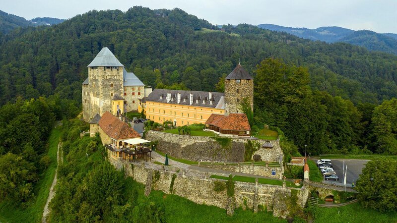 Burg Deutschlandsberg. – Bild: Bergblick