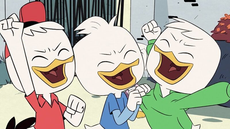 (L-R): Huey Duck, Dewey Duck, Louie Duck – Bild: Disney