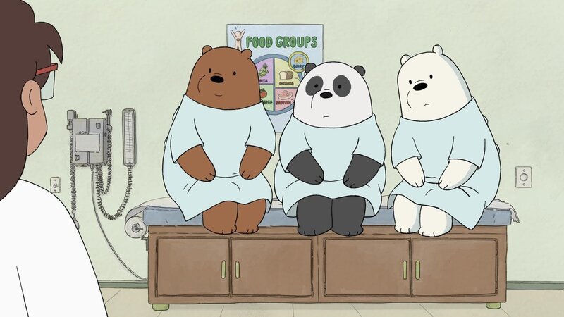 v.li.: Grizzly Bear, Panda Bear, Ice Bear – Bild: Cartoon Network
