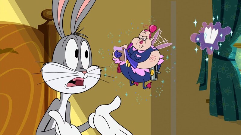 v.li.: Bugs Bunny, Tooth Fairy – Bild: Warner Bros. Animation /​ for show promotional use only