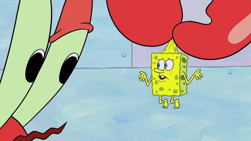 L-R: Mr. Krabs, SpongeBob – Bild: ViacomCBS