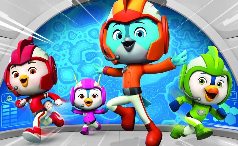 L-R: Rod, Penny, Swift, Brody – Bild: Nick Jr.