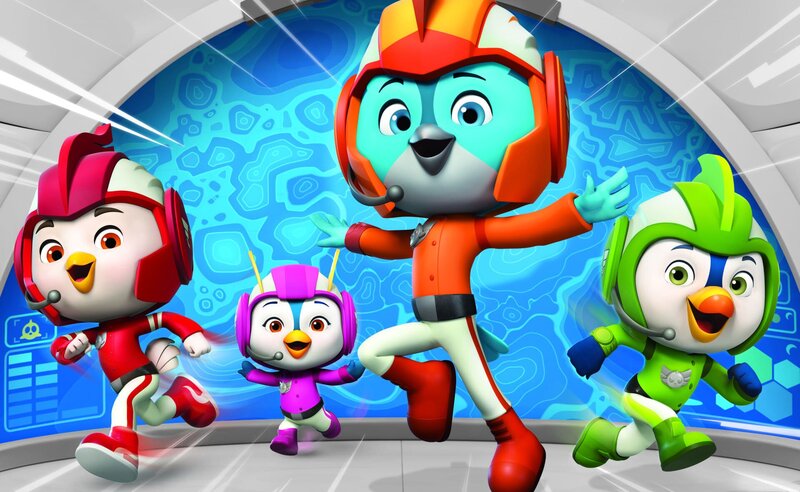 L-R: Rod, Penny, Swift, Brody – Bild: Nick Jr.