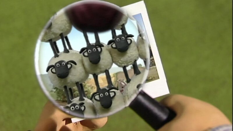 Ist gar nicht einfach alle Schafe auf einem Bild zu zeigen. Das geht nur übereinander. – Bild: WDR/​Aardman Animation Ltd./​BBC