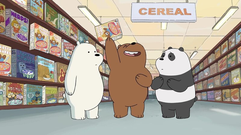 v.li.: Ice Bear, Grizzly Bear, Panda Bear – Bild: Cartoon Network