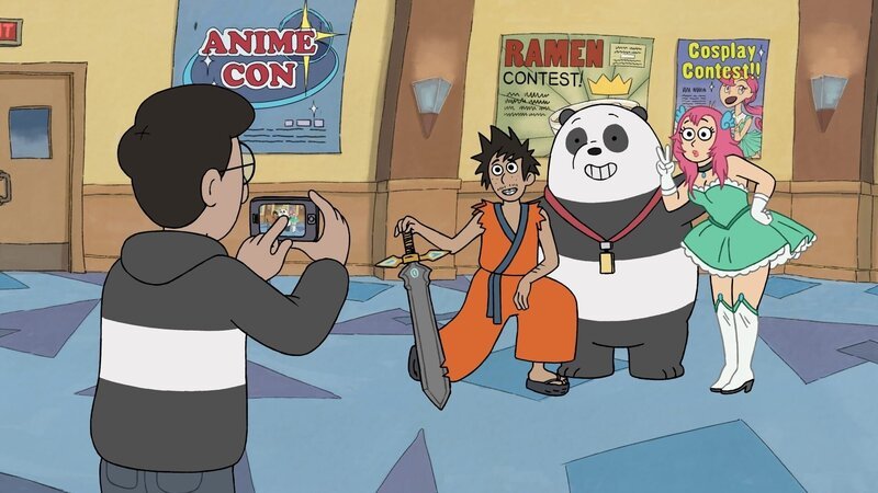 Tom (l.), Panda Bear (2.v.r.) – Bild: Cartoon Network