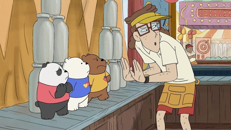 v.li.: Baby Panda, Baby Ice Bear, Baby Grizz, Lewis – Bild: 2017 The Cartoon Network. A Time Warner Company. All Rights Reserved