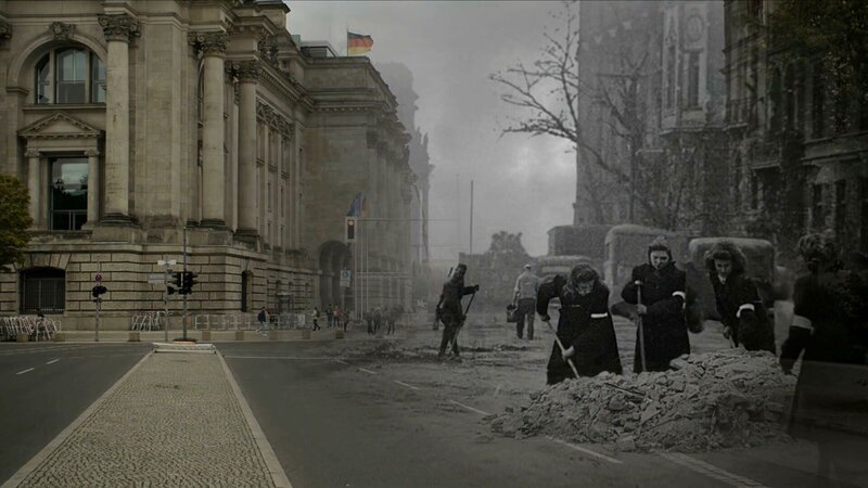 Berlin früher und heute (l.) – Bild: RTL /​ © DOCLAND YARD 2022