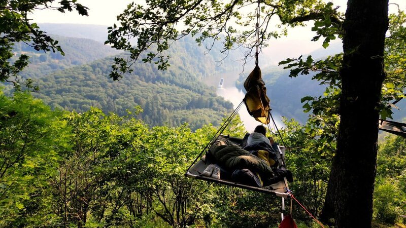 Entspannung pur: In Deutschlands schönsten Berggebieten kann man regelrecht die Seele baumeln lassen. – Bild: WELT