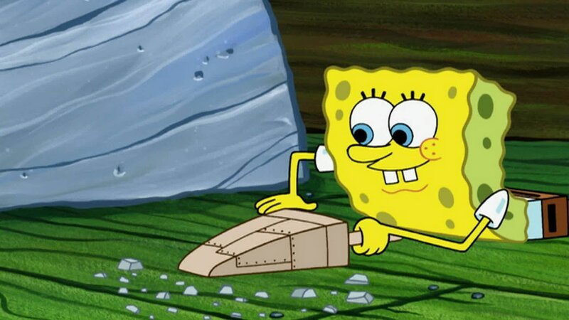 SpongeBob – Bild: ANNÉE Viacom International Inc. Tous droits réservés. Nickelodeon, Bob l’éponge et tous les autres titres, logos et personnages qui y sont associés sont des marques de commerce de Viacom International inc. Créé par Stephen Hillenburg