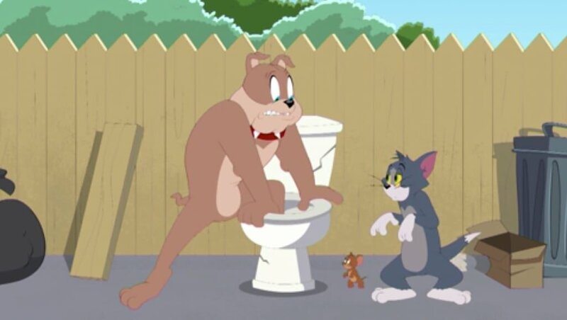 v.li.: Spike, Jerry, Tom – Bild: Warner Bros. All rights reserved
