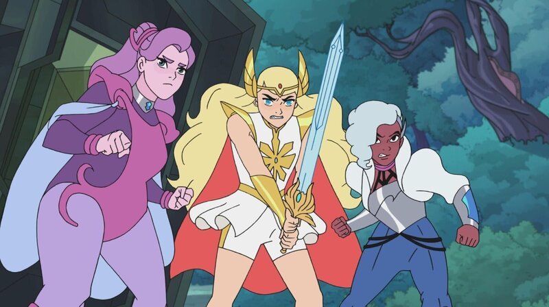 Bild: SHE-RA and associated trademarks and character copyrights are owned by and used under license from Mattel, Inc. Under license to Classic Media. DreamWorks She-Ra and the Princesses of Power © 2018 DreamWorks Animation LLC. All Rights  …