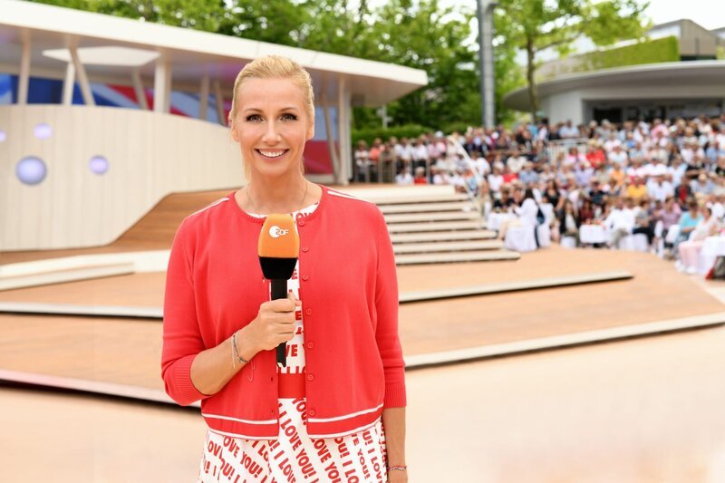 Andrea Kiewel – Bild: ZDF und Sascha Baumann.