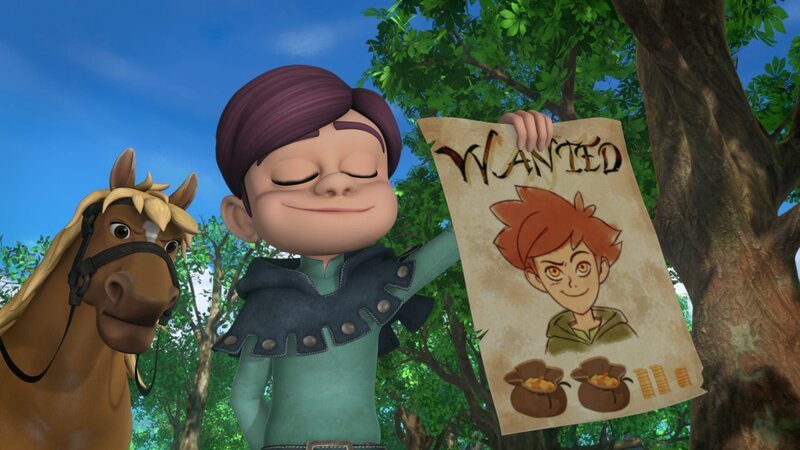 Landrin will das Kopfgeld für Robin Hood einkassieren. – Bild: ZDF und 2014 Method Animation
