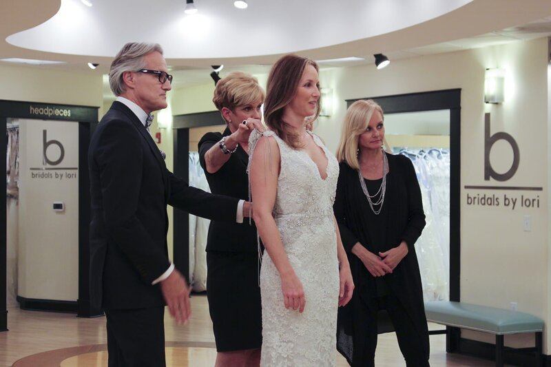Nachdem Monte (l.) und Lori (2.v.l.) beim Heiratsantrag von Jimmy und Kristin (2.v.r.) dabei waren, laden sie die baldige Braut zu sich ein … – Bild: TLC & Discovery Communications Lizenzbild frei