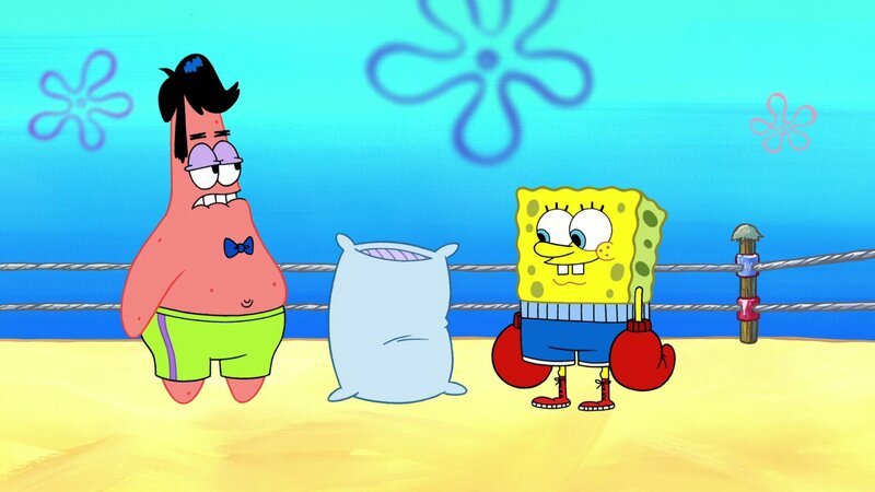 l-r: Patrick, SpongeBob – Bild: ViacomCBS