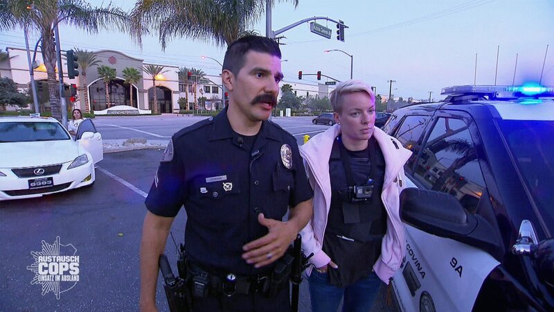 Nina Patermann and her colleague has to deal with a convicted drug user in West Covina. – Bild: DMAX