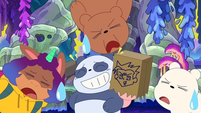 v.li.: Unica, Baby Panda, Baby Grizz, Sclubworm, Baby Ice Bear – Bild: Courtesy of Warner Brothers