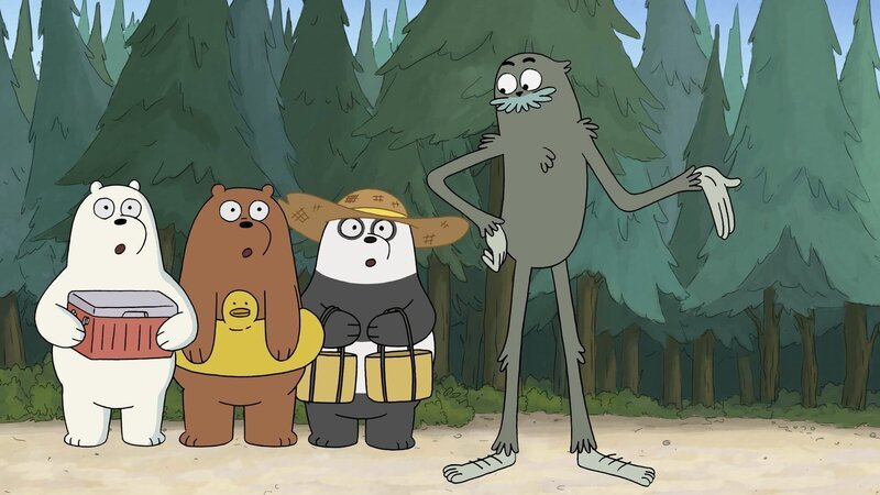 v.li.: Ice Bear, Grizzly Bear, Panda Bear, Charlie – Bild: 2017 The Cartoon Network. A Time Warner Company. All Rights Reserved