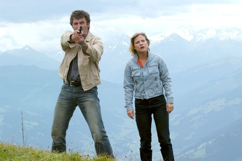 Hans Sigl (Andreas Blitz), Kristina Sprenger (Karin Kofler). – Bild: ORF/​BEO-Film/​Marco