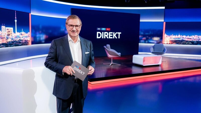 Moderator Jan Hofer +++ – Bild: RTL /​ Markus Nass