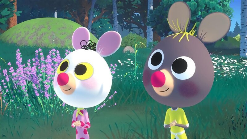 Die schlauen Mäuse Hortensia und Polka haben eine Idee. – Bild: hr/​MIAM! Animation