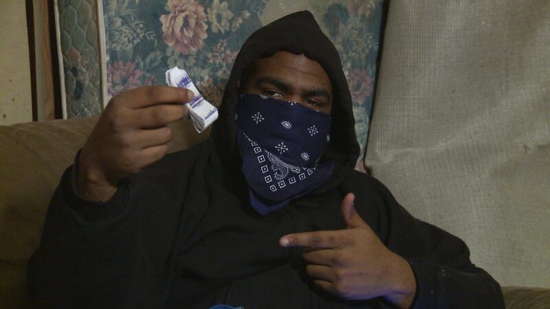 PITTSBURGH, PENN.- ‚El Guapo,‘ a drug dealer with stamp bags. – Bild: National Geographic Channels