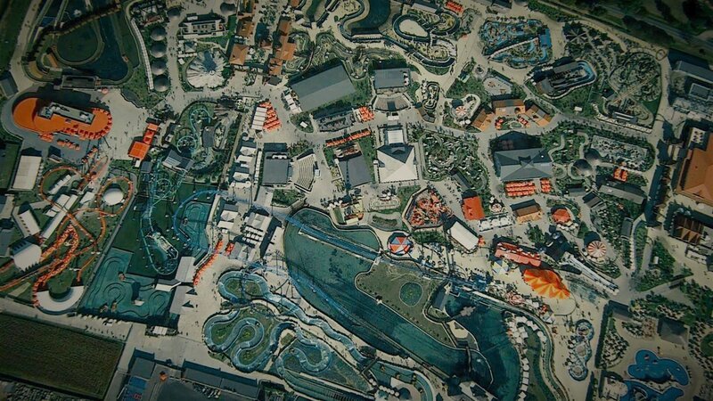 A satellite view of Energylandia. (National Geographic) – Bild: Copyright © The National Geographic Channel.